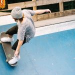 Olahraga Di Papan Skateboard Yang Cukup Sulit