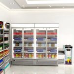 Tempat Belanja Mini Market Dengan Bangunan Kecil