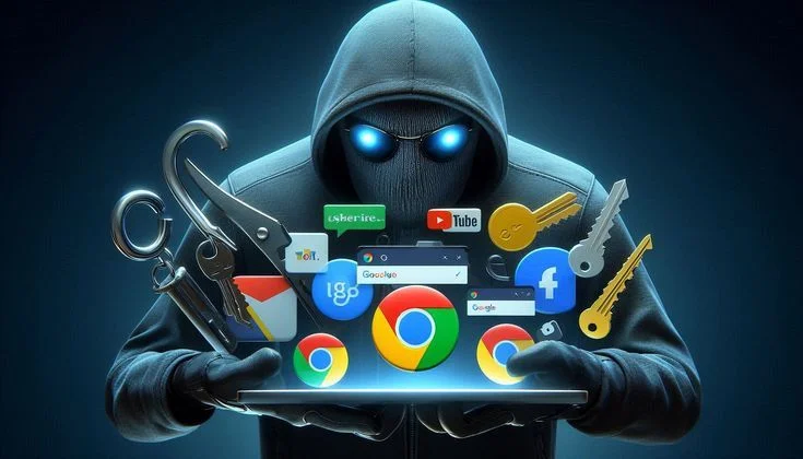 Seseorang Keterampilan Internet Atau Hacker Di Dunia Digital