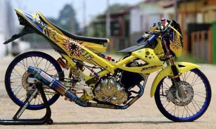 Memodifikasi Sepeda Motor Menjadi Sebuah Drag