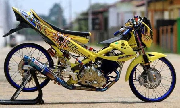 Memodifikasi Sepeda Motor Menjadi Sebuah Drag
