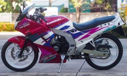 Kendaraan Dua Tak Motor Ninja Kaleng Kawasaki