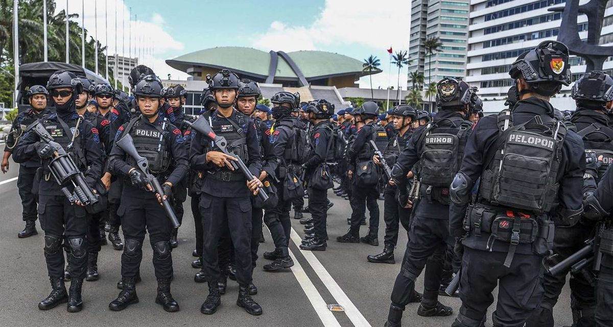 Satuan Khusus Brimob Dari Keamanan Indonesia