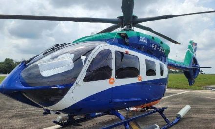 Kendaraan Udara Terbang Helikopter Dengan Rotor