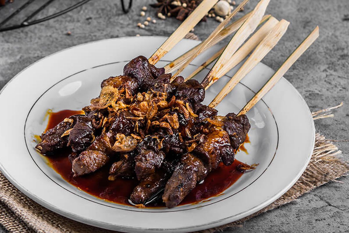 Kuliner Indonesia Sate Yang Viral Dengan Daging