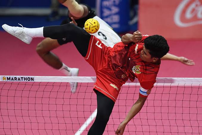 Olahraga Tradisional Takraw Dengan Penggunaan Rotan