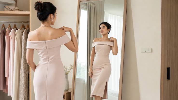 Pakaian Baju Gaun Untuk Perempuan Saat Pesta